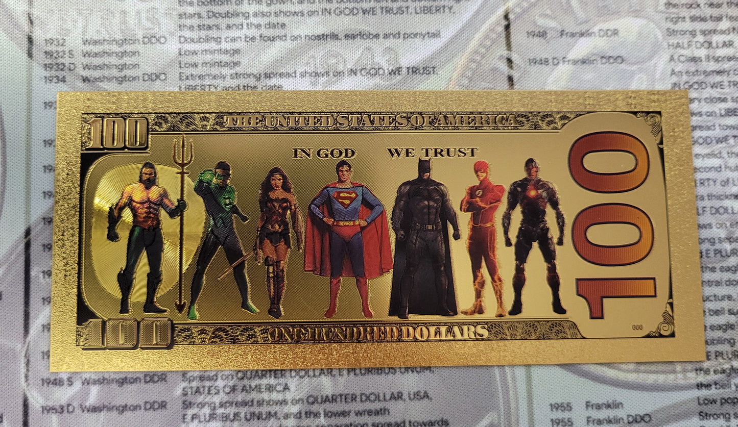Cyborg Gold Foil Collectible
