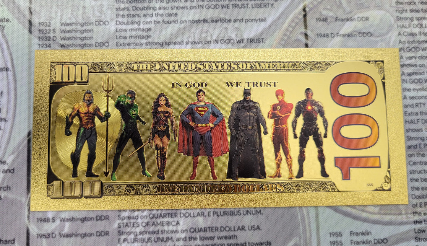 Green Lantern Gold Foil Collectible