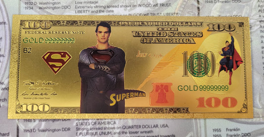 Superman Gold Foil Collectible