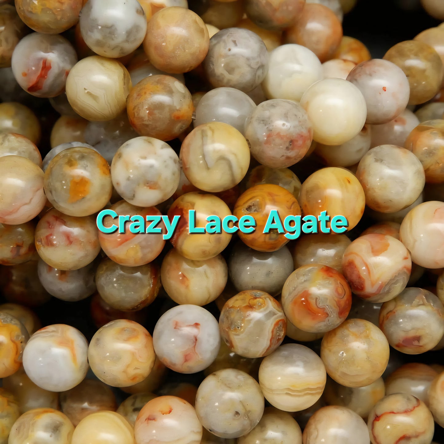 2 Bead Type Custom Mixed Round Gemstone Stretch Bracelet